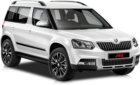 Skoda Yeti Png - Skoda Yeti 2016 Png (600x310), Png Download