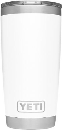 Yeti Rambler - White Yeti Tumbler 20 Oz (480x480), Png Download