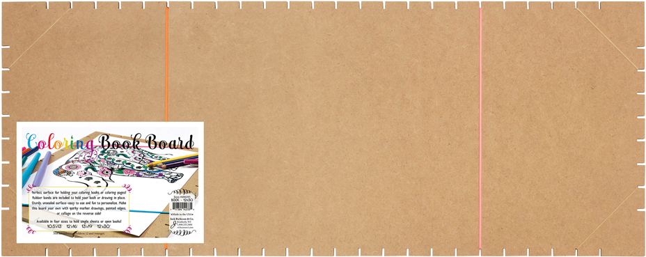 Jack Richeson Coloring Page Panels - Coloring Page Panel Board - 10-1/2" X 13" (1000x494), Png Download