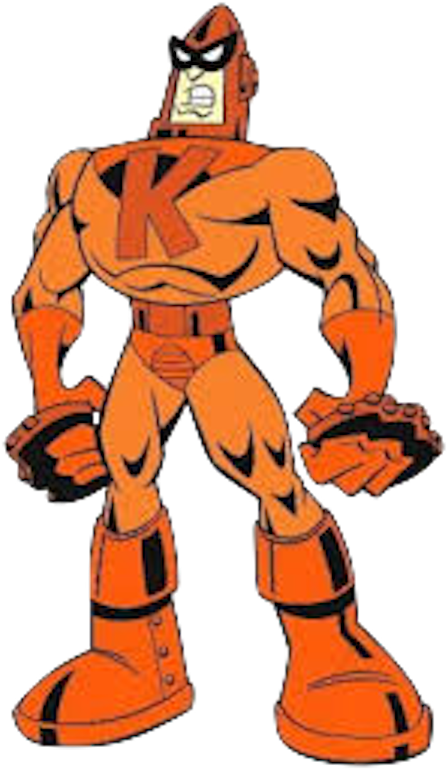 Brass Knuckles - Fairly Odd Parents Crimson Chin Villains (279x479), Png Download
