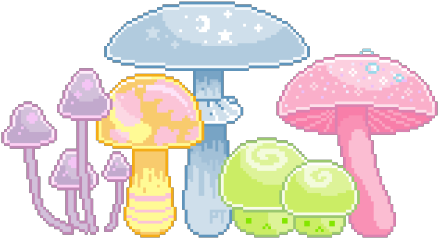 Gallery For White Snowflake Background Tumblr 1crwm6 - Mushroom Tumblr Transparent (500x246), Png Download