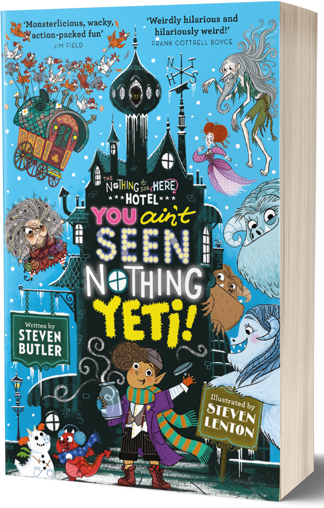 You Aint Seen Nothing Yeti - Nothing To See Here Hotel 2 (659x1024), Png Download
