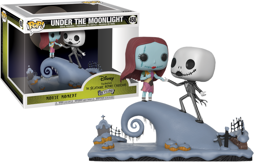 The - Nightmare Before Christmas Movie Moments Pop (853x545), Png Download