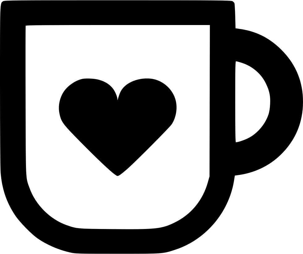 Coffee Cup Comments - Heart (980x822), Png Download