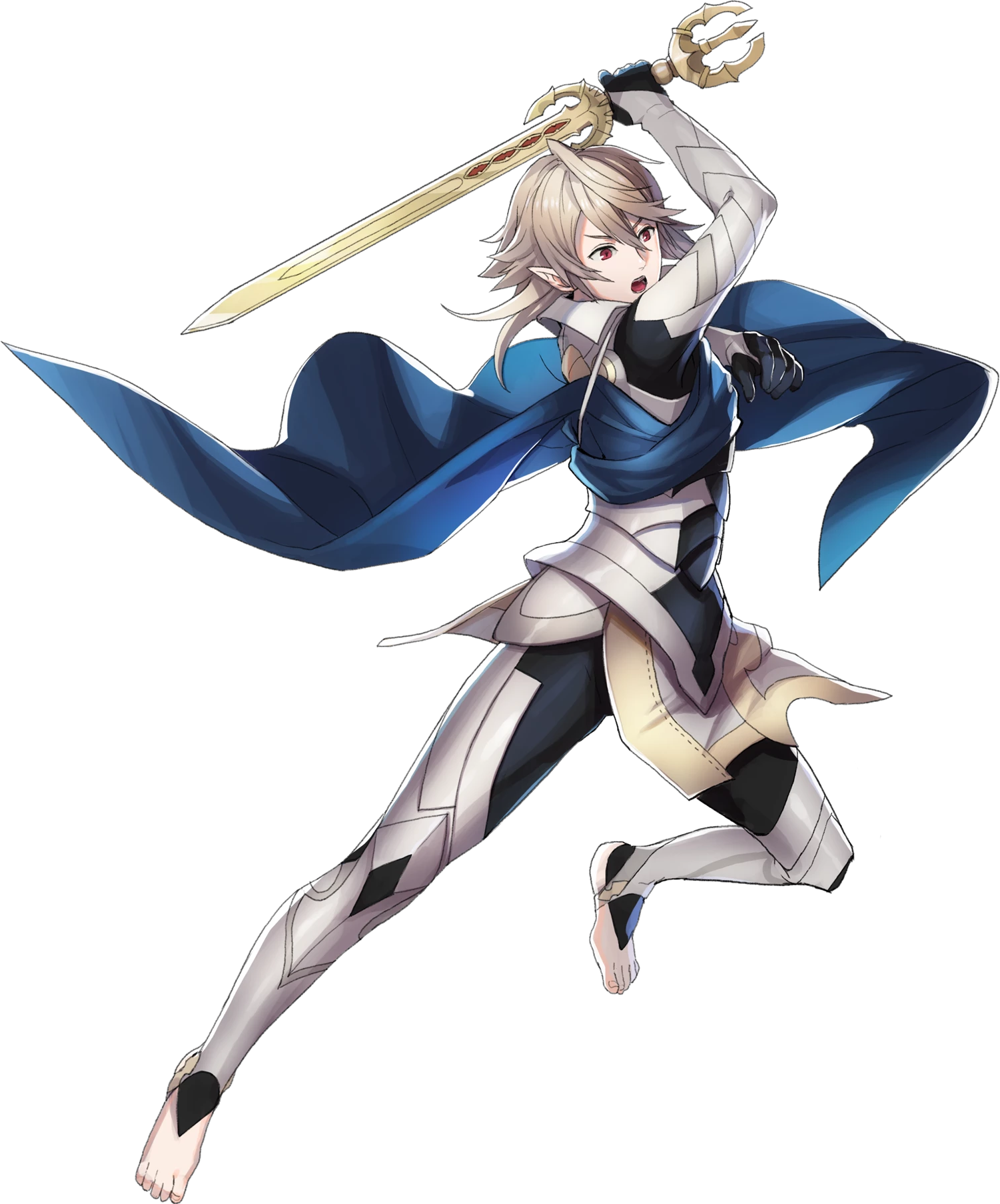 Male Corrin Fight - Corrin Fire Emblem Heroes (1501x1806), Png Download