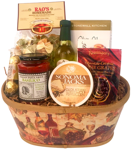 Buon Appetito Gift Basket - 4oz Sonoma Jacks Gourmet Cheese Wedges Parmesan Peppercorn (500x500), Png Download