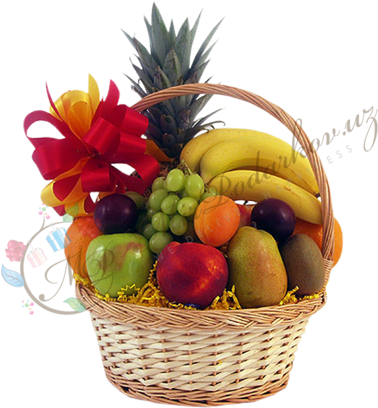 Fruit Basket “heavenly Delight” - Decorate Fruit Basket For Wedding (600x600), Png Download