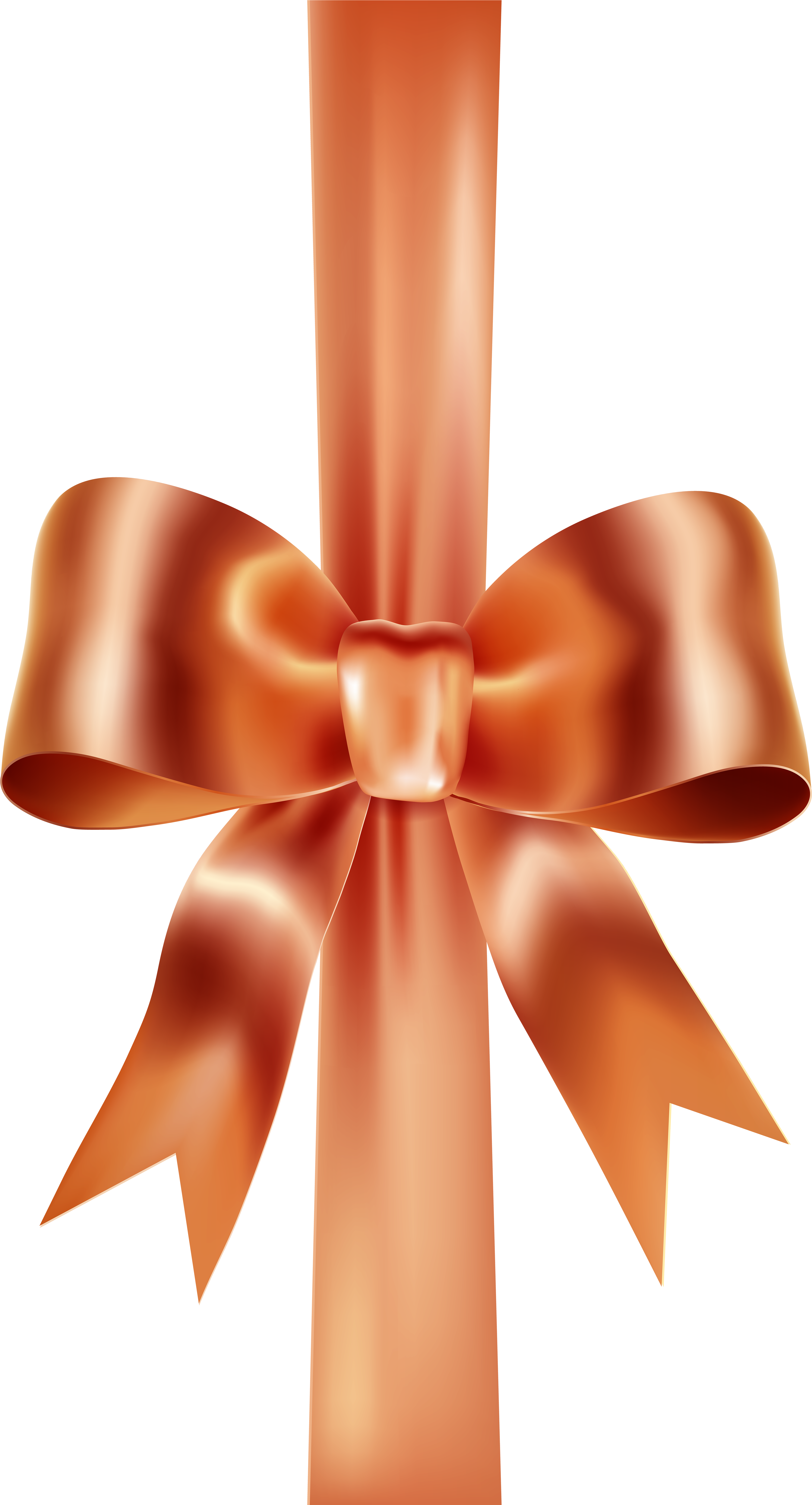 Orange Ribbon Png (4460x8000), Png Download