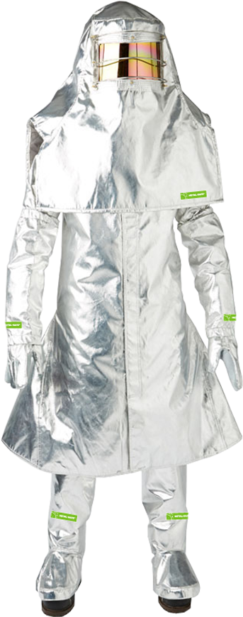 Metal-safe® Alfab Hood With Clear Or Green3 Visor - Heat (1024x1024), Png Download