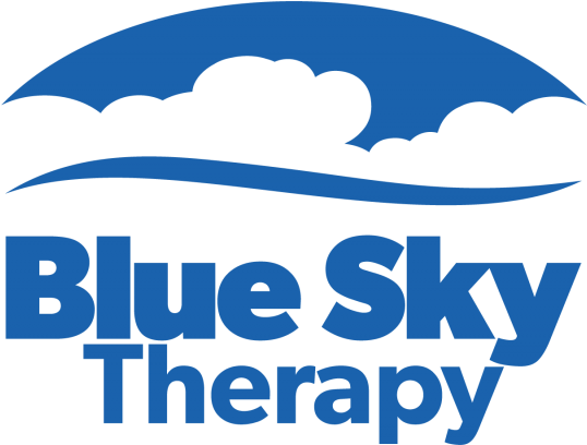 Blue Sky Logo Png - Blue Sky Therapy (800x533), Png Download
