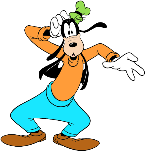 Goofy - Disney Goofy (500x529), Png Download