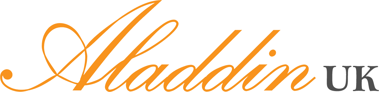 Aladdin Lights Logo (1211x296), Png Download