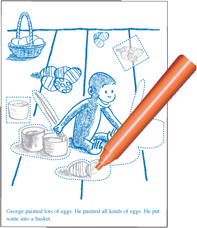 Invisible Ink With Stickers - Ink (402x465), Png Download