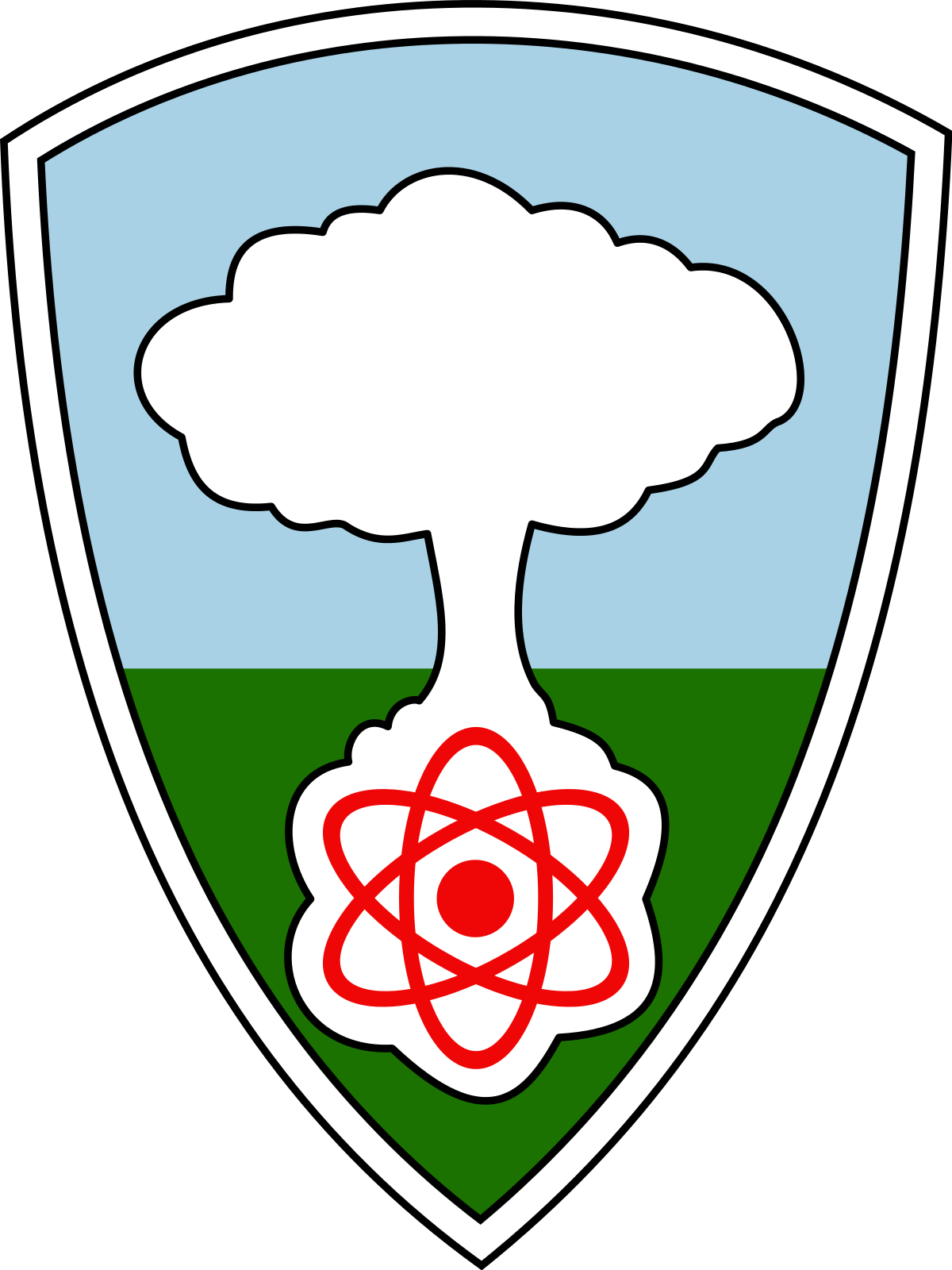 Defense Nuclear Agency Patch (1200x1600), Png Download