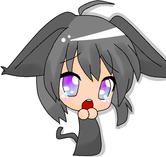 Chibi Crying Drawing Anime - Crying Anime Girl Chibi (592x600), Png Download