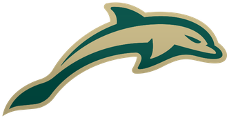 Jacksonville Dolphins - Emblem (400x400), Png Download
