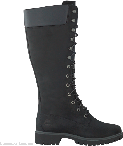 Women's Shoes Black Timberland Boots Women's Premium - Shoe (500x500), Png Download