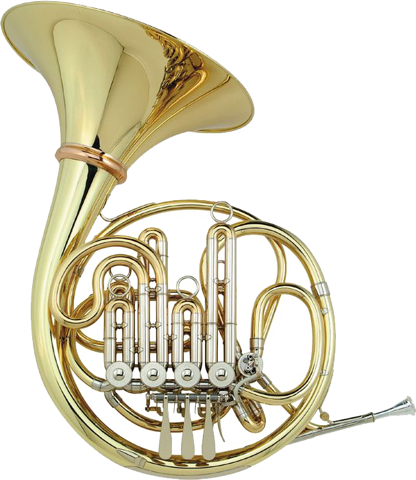 Holton H200 Double Descant French Horn (607x700), Png Download