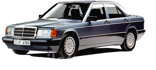 Mercedes Vector 190e - Mercedes Benz 190e 1982 (550x300), Png Download