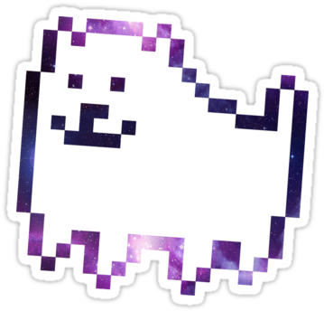 Undertale Dog (375x360), Png Download