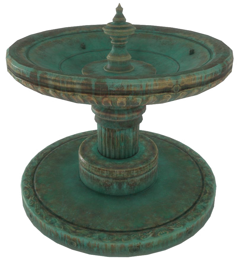 Fo4-fountain - Wiki (900x936), Png Download
