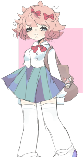 Anime - Art (500x625), Png Download