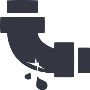 Water Leak Icon Png (350x350), Png Download