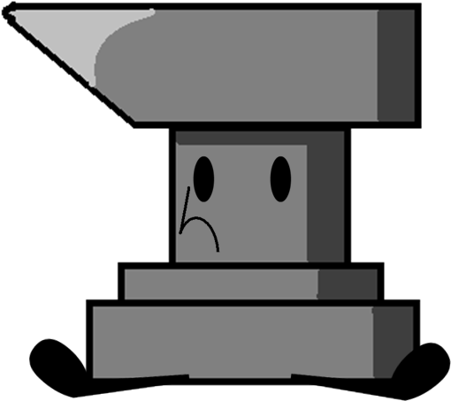 Anvil - Bfdi Flag (532x485), Png Download