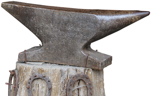 Anvil, Forge, Bending, Blacksmith - Enclume Forge (531x340), Png Download