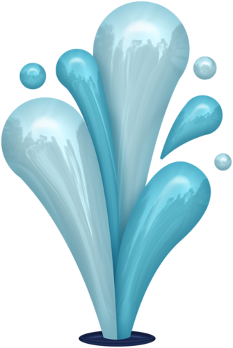 Water Dibujos Pinterest Fountains Clip Art And - Fountain Clip Art Free (335x500), Png Download