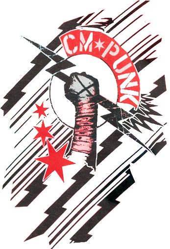 Cm Punk Logo Png - Cm Punk Wallpaper Iphone (347x506), Png Download