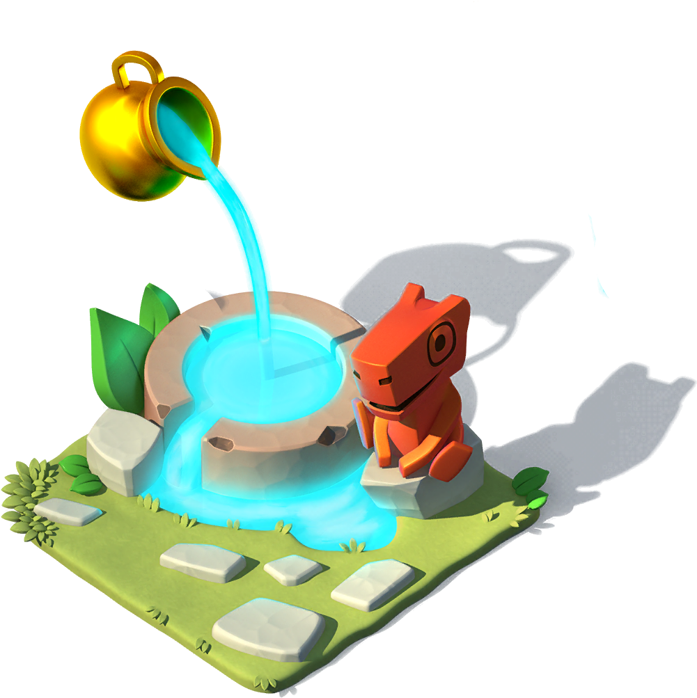 Fountain Of Youth - Dragon Mania Legends Dragon Vault (1024x1024), Png Download