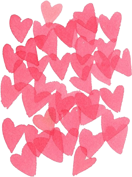 Herts Sticker - Valentines Day (460x600), Png Download