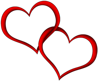 Red Hearts Png (400x400), Png Download