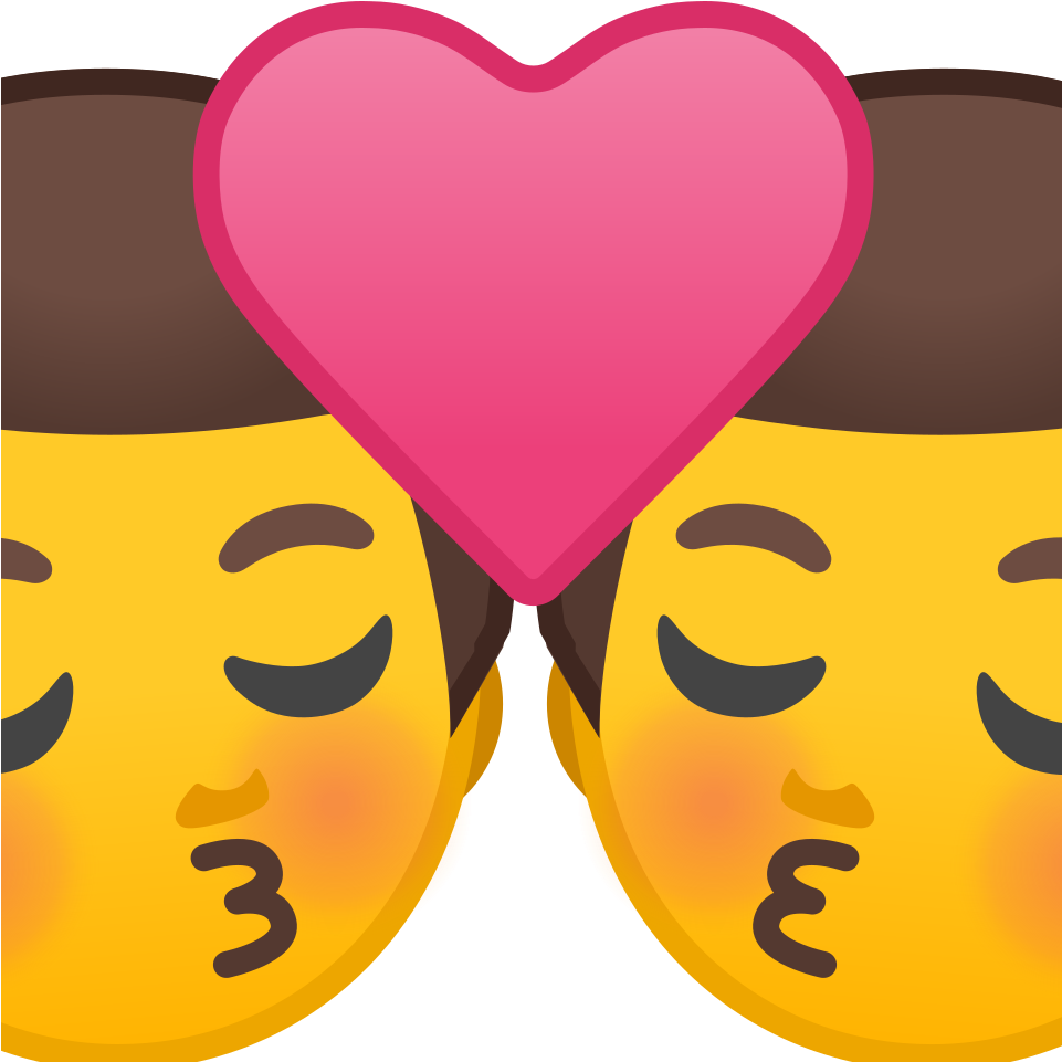 Download Svg Download Png - Emoji Icon Man Woman (1024x1024), Png Download