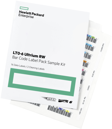 Paquete De Etiquetas De Código De Barras Rw Hpe Lto-6 - Hpe Lto 7 Ultrium Rw Bar Code Label Pack Q2014a (800x600), Png Download