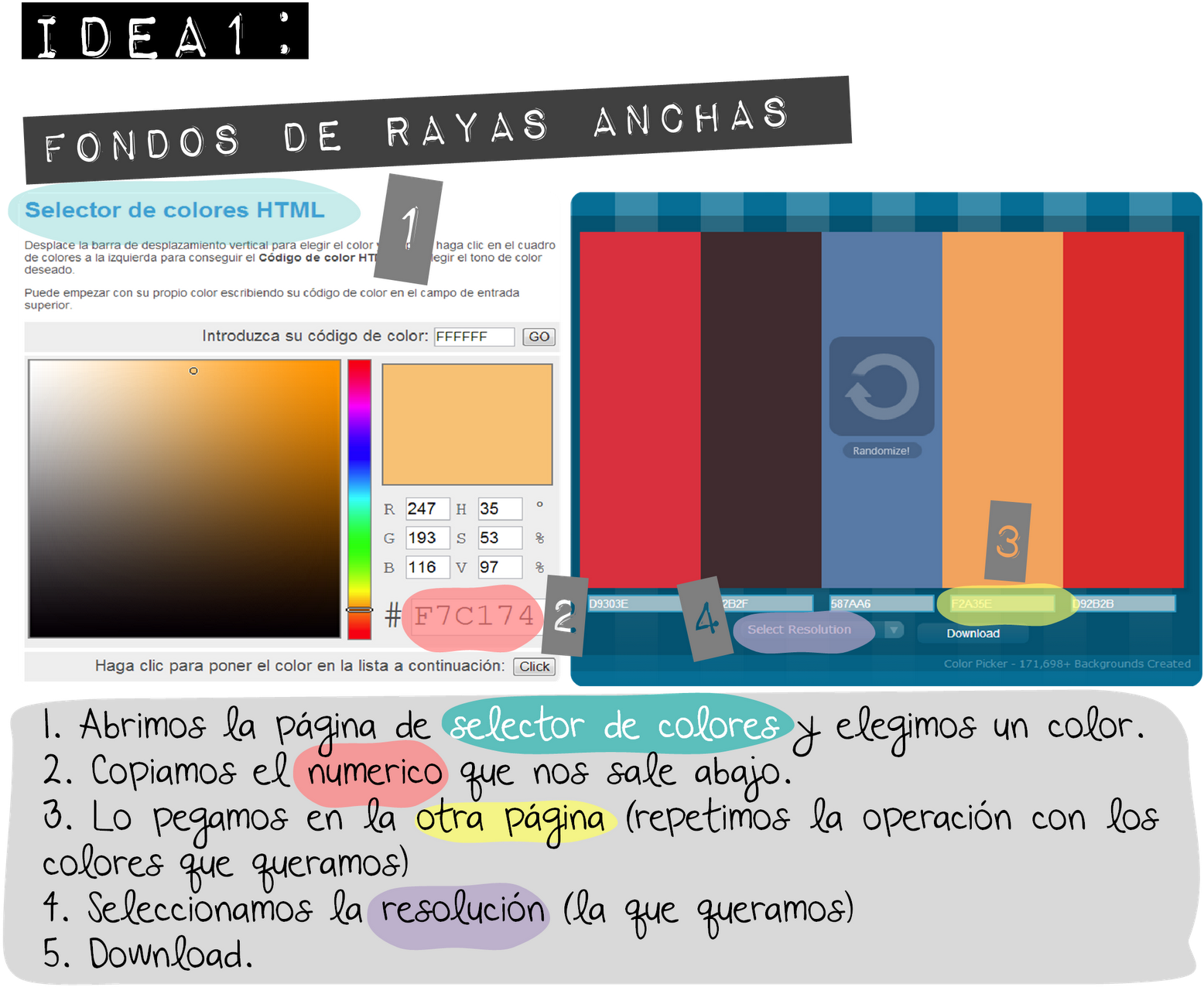 Con Vuestro Ratón Buscáis El Color Que Más Os Guste - Blog (1600x1357), Png Download