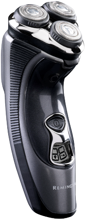 Electric Razor Png Free Download - Remington R7130 Flex 360 Lcd Cord / Cordless Rotary (400x460), Png Download