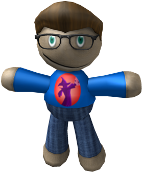 Hotthoth's Voodoo Doll - Cartoon (420x420), Png Download