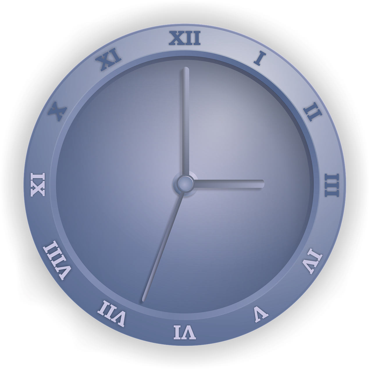 Watch,time,alarm Numerals,cartoon, - Watch Time Clock (1280x1276), Png Download