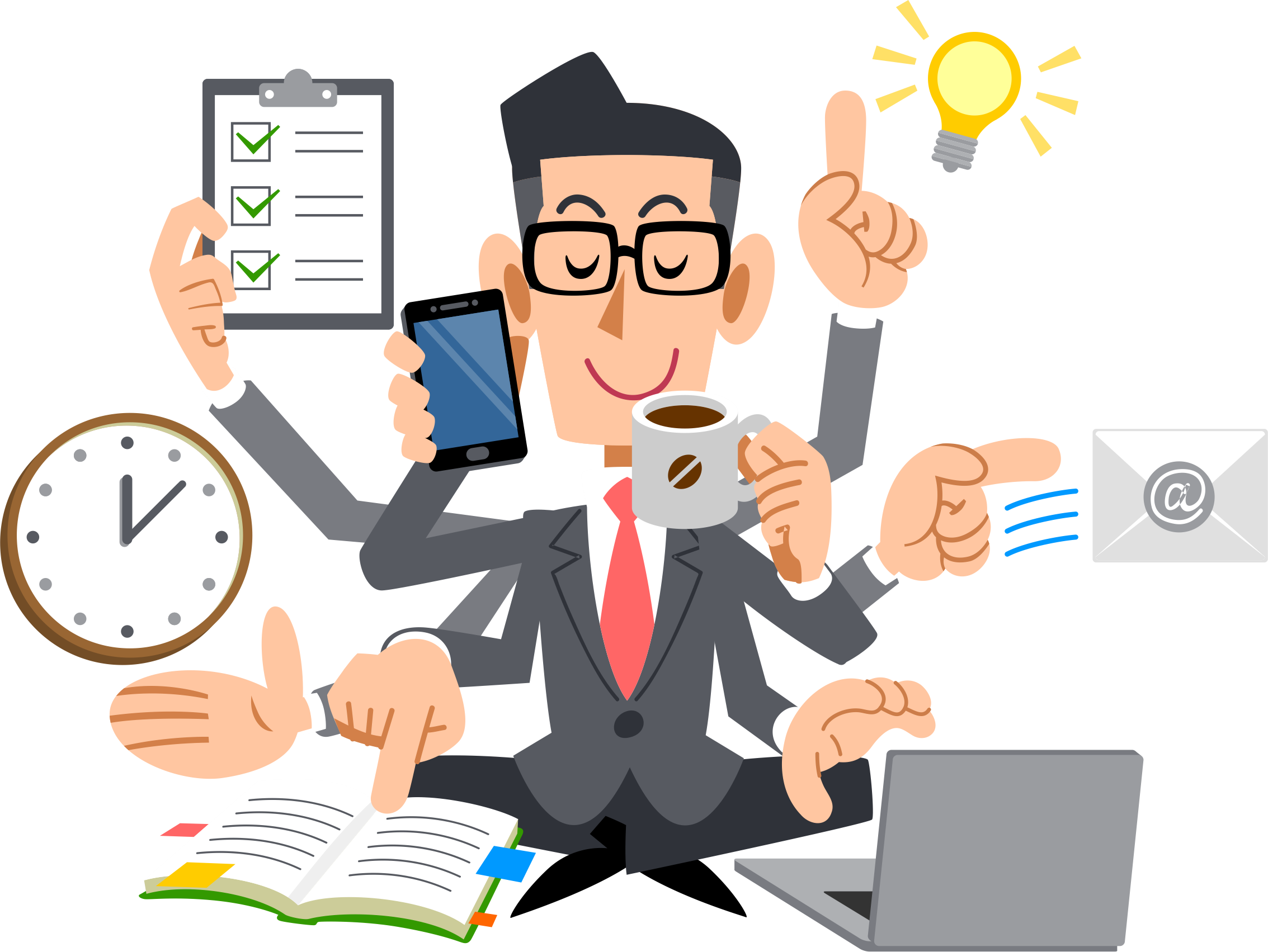 Consultant Clipart Cartoon - Employee Clipart (2267x1703), Png Download