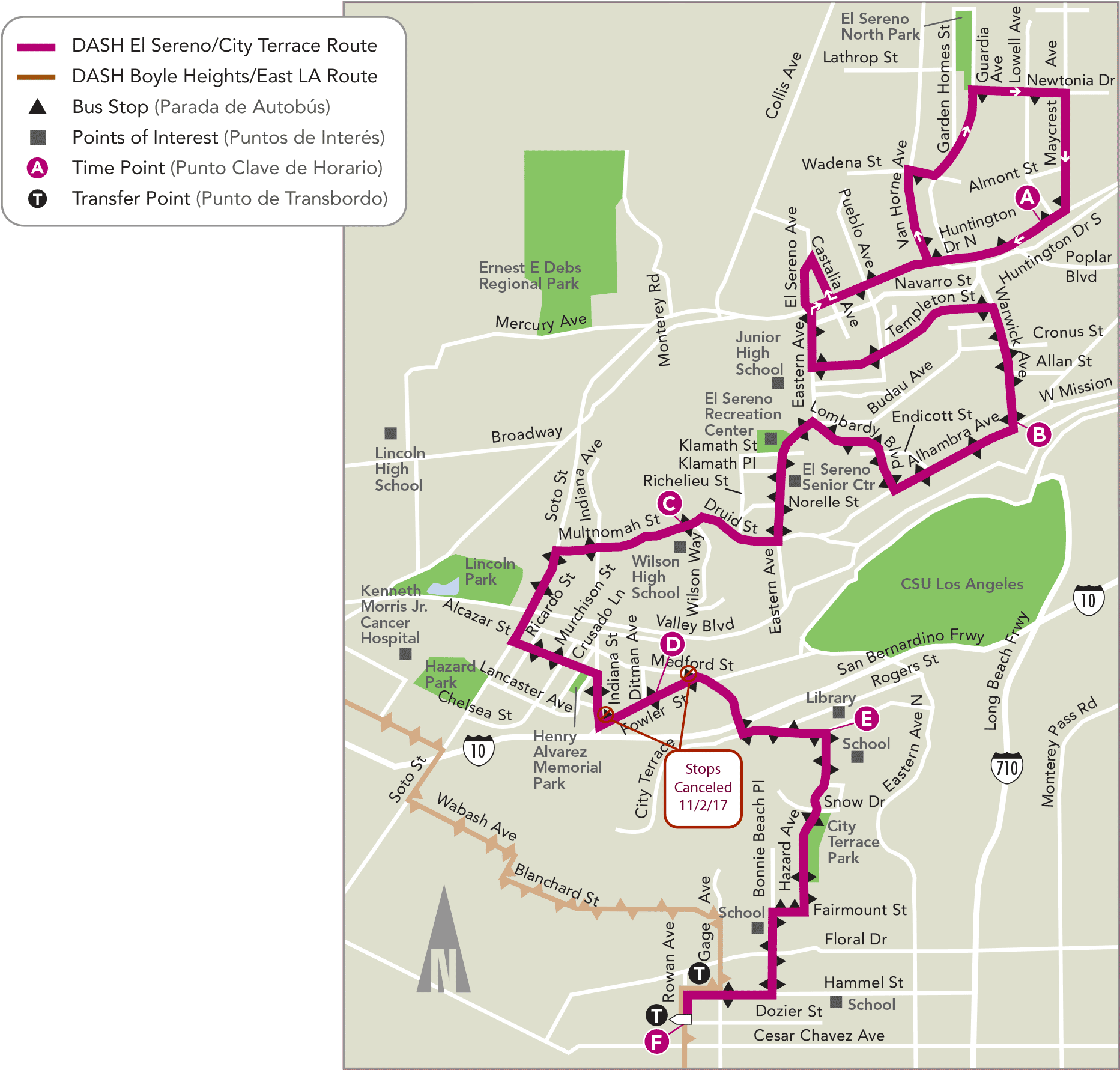 Dash El Sereno/city Terrace Map - El Sereno, Los Angeles (1920x1810), Png Download