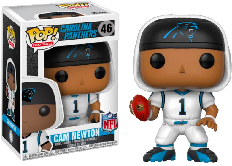 Cam Newton - Funko Pop Nfl Wave 4 (800x800), Png Download