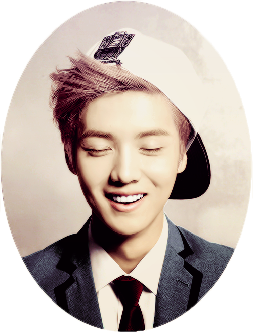Luhan-xoxo - Luhan Xoxo (500x656), Png Download