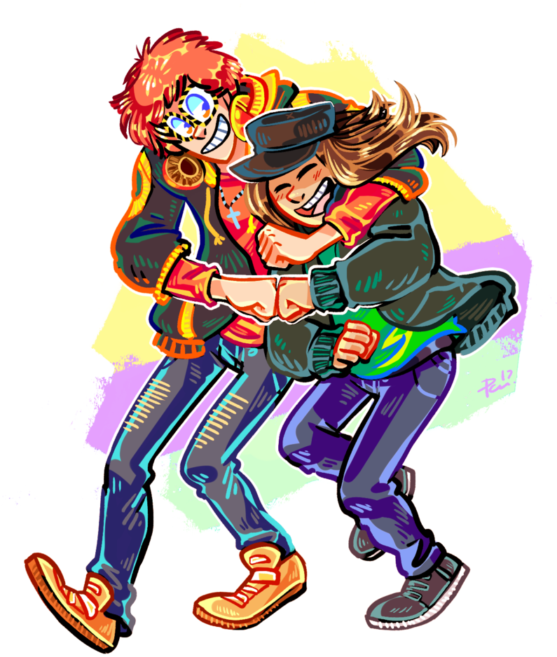 Huggy Fist Bump - Illustration (800x959), Png Download