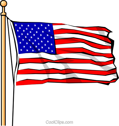 Bandeira Dos Eua Livre De Direitos Vetores Clip Art - American Flag Political Cartoon (456x480), Png Download