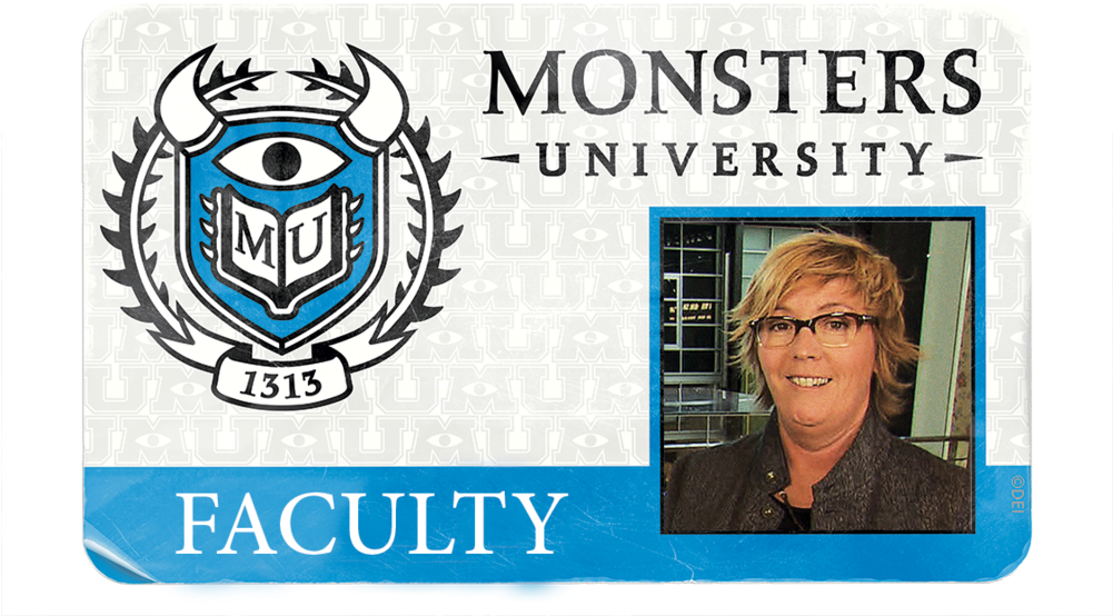 Kori Rae Id - Monsters University Characters Id (1000x583), Png Download
