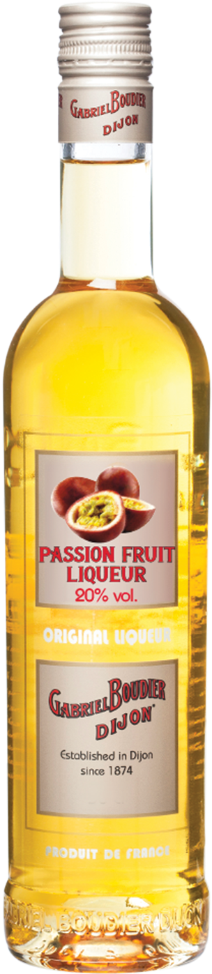 Gabriel Boudier Bartender Passionfruit Liqueur - Gabriel Boudier 'bartender Range' Creme De Peches De (750x1500), Png Download