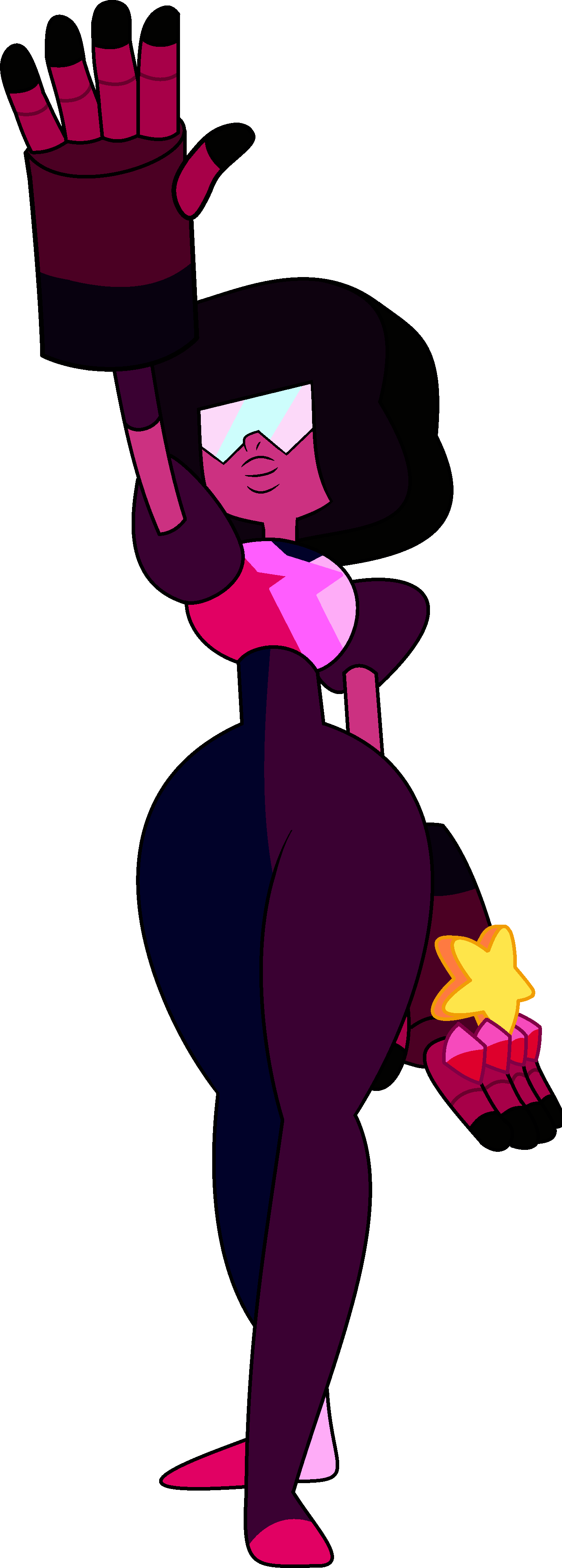 Download - Garnet From Steven Universe (1430x3990), Png Download