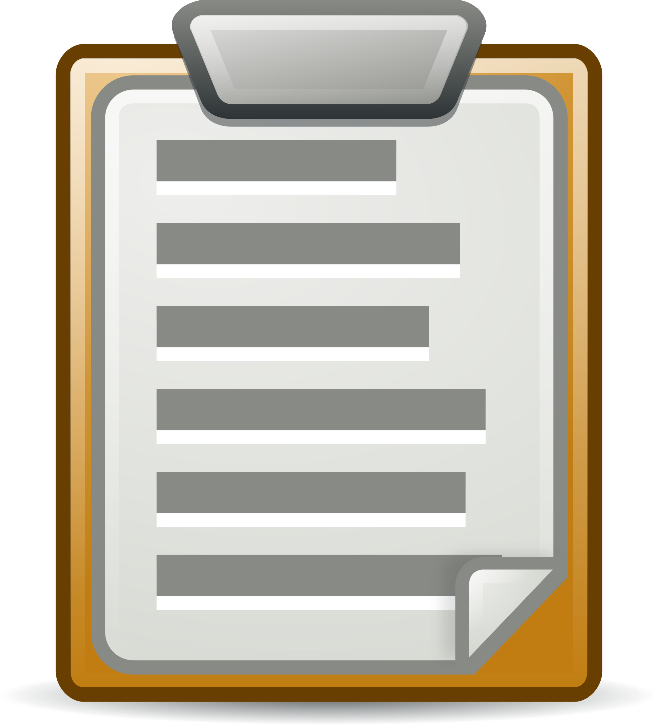 Clipboard Icons Png - Clip Art Clipboard (2134x2350), Png Download
